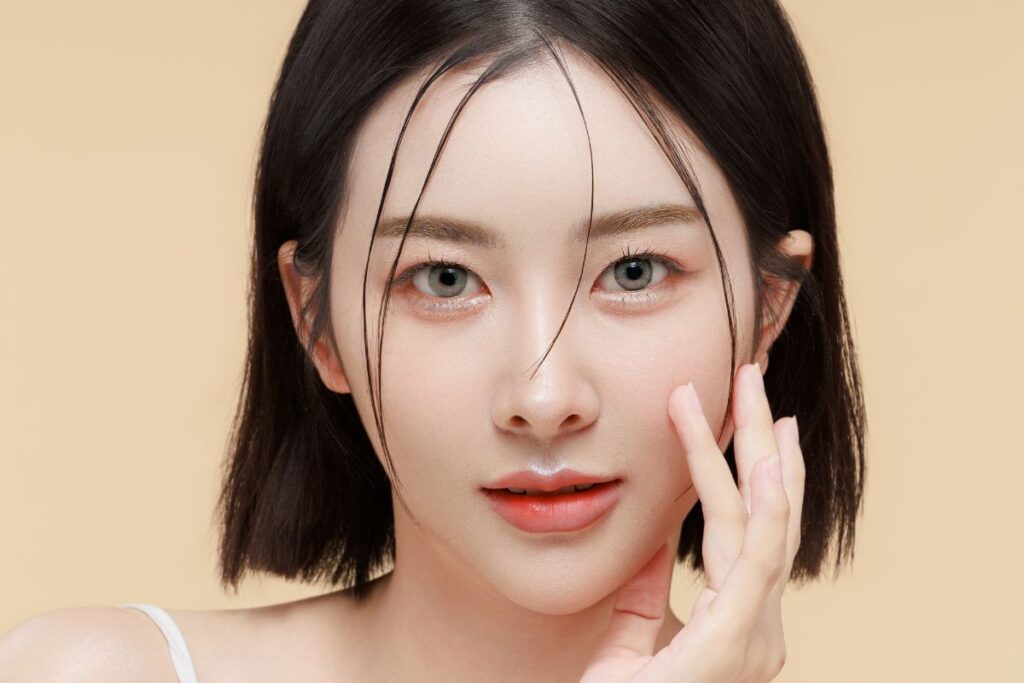 balanced healthy glowing skin korean skincare results Leawood