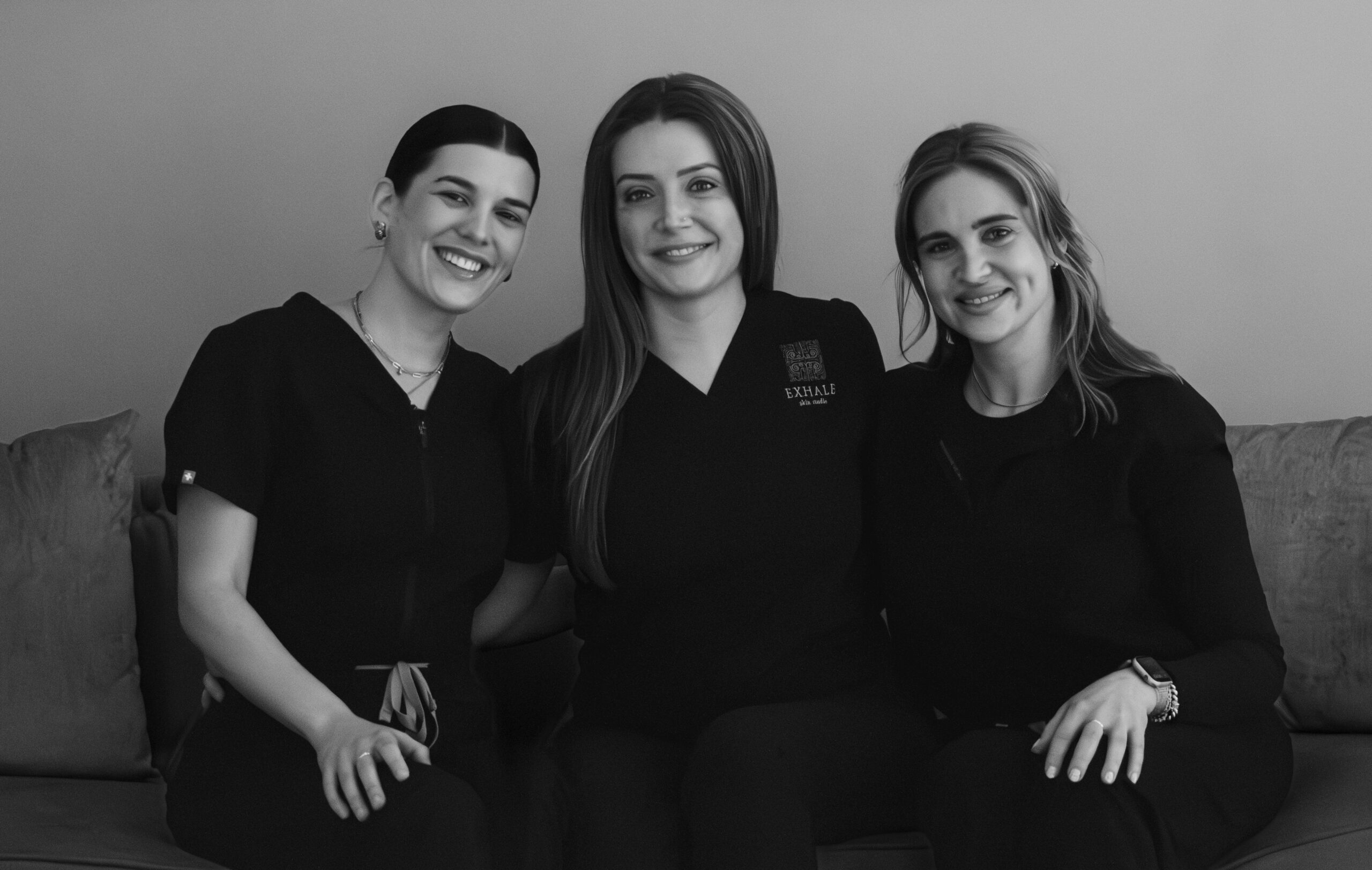 Professional estheticians at Exhale Skin Studio in Leawood KS